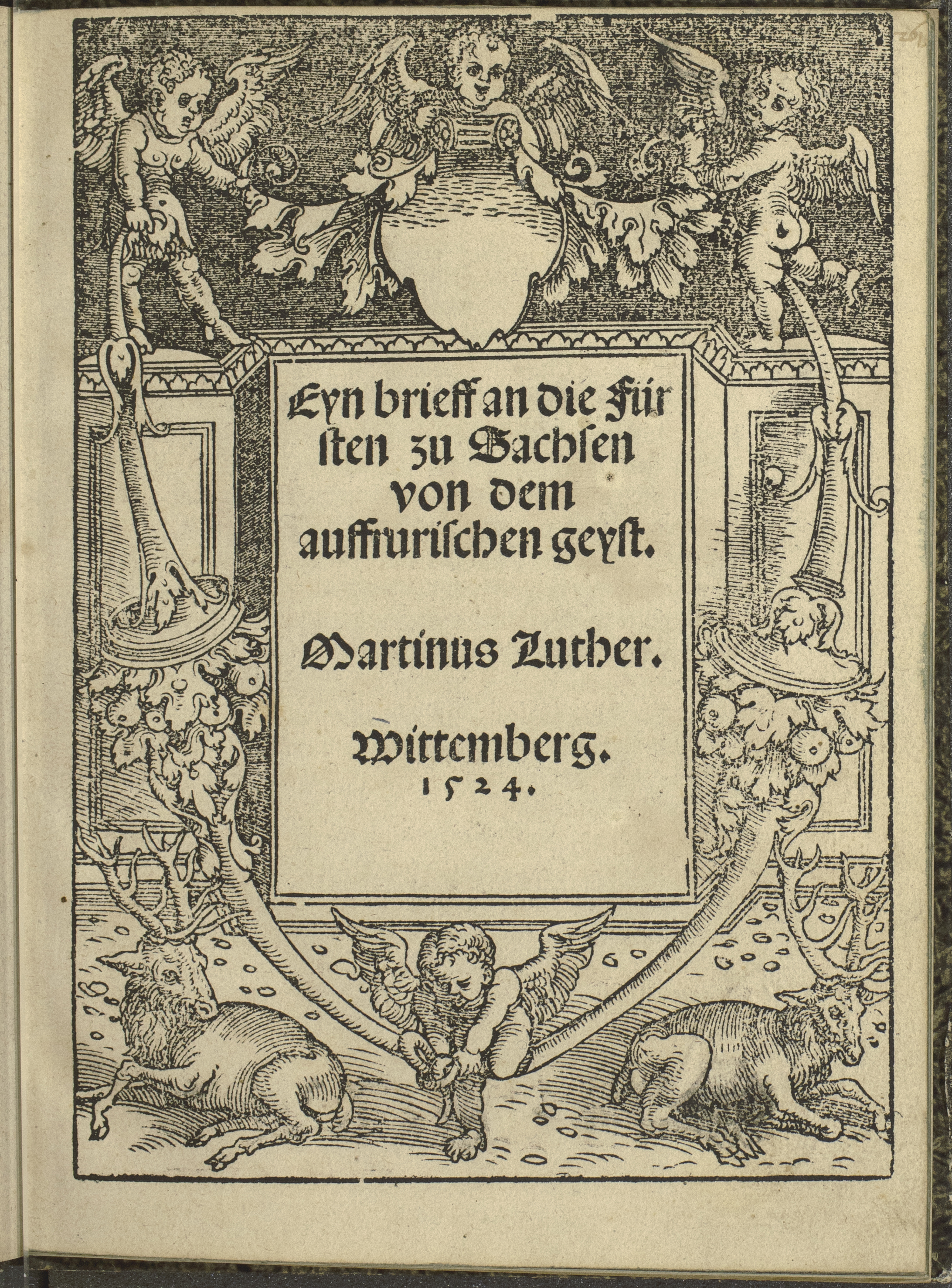 Summary: Early sixteenth century Europe experienced a serious agrarian crisis, resulting in widespread discontent among the peasants. Luther often had to defend his views, as he does in a letter to the Saxon princes, against accusations that his writing influenced &quot;the spirit of rebellion.&quot;