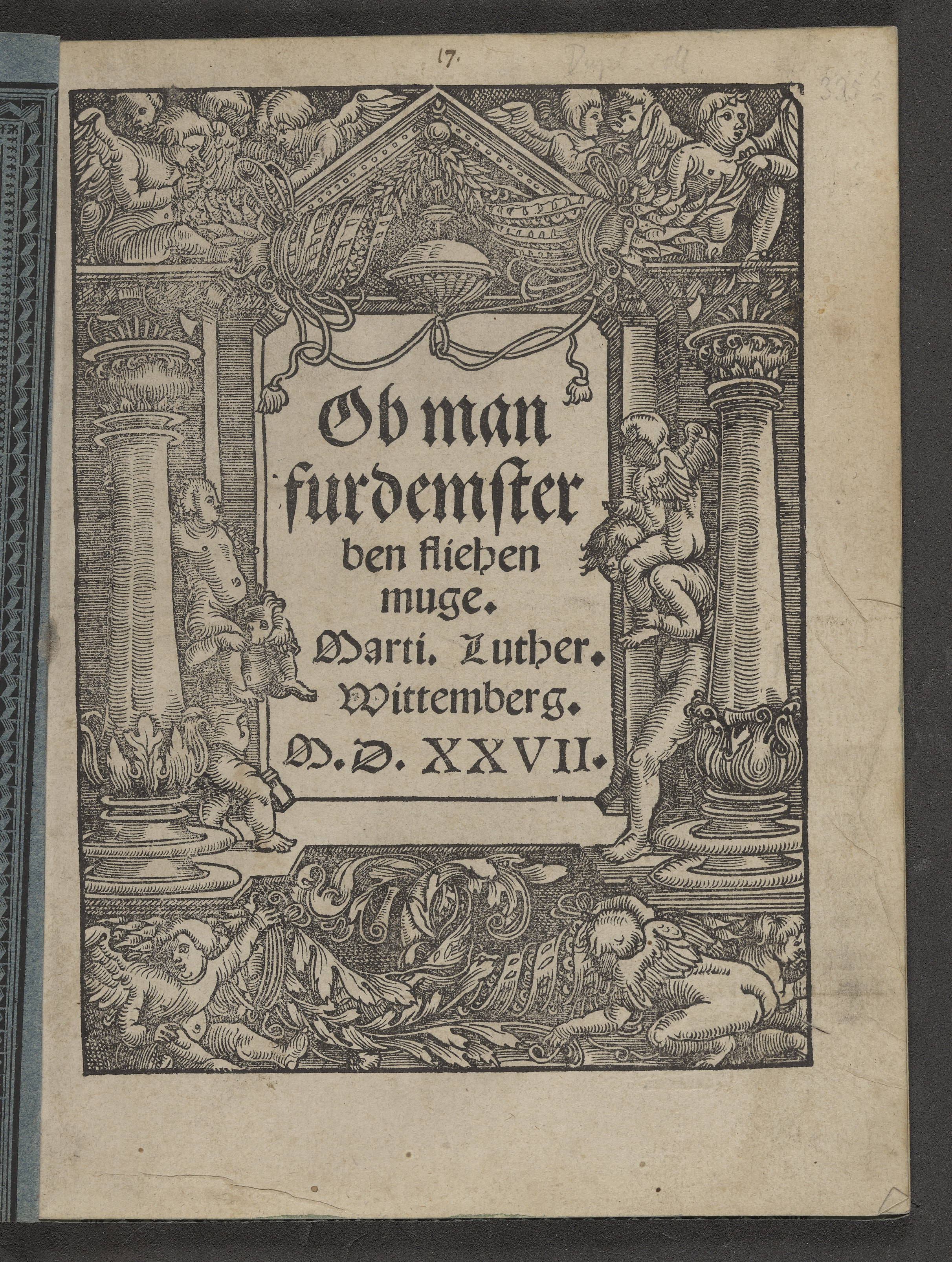 Summary: The Black Death ravaged Europe from the fourteenth century onward. Dr. Johann Hess, a pastor from Breslau, asked Luther in 1527 whether it was permissible for a person to flee from plague-infested areas. Luther replied that it was, and then added some public health advice for town and city government officials in plague-ravaged areas.