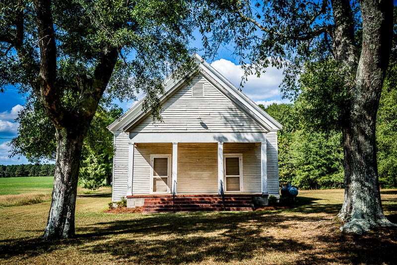 A 3D rendering of the New Hebron Baptist Church building.