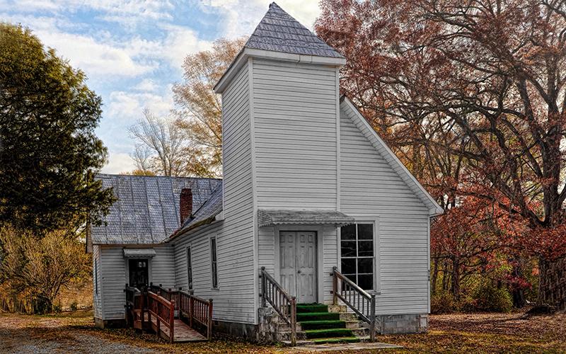 This record contains 6 images of Andrews Chapel Methodist.