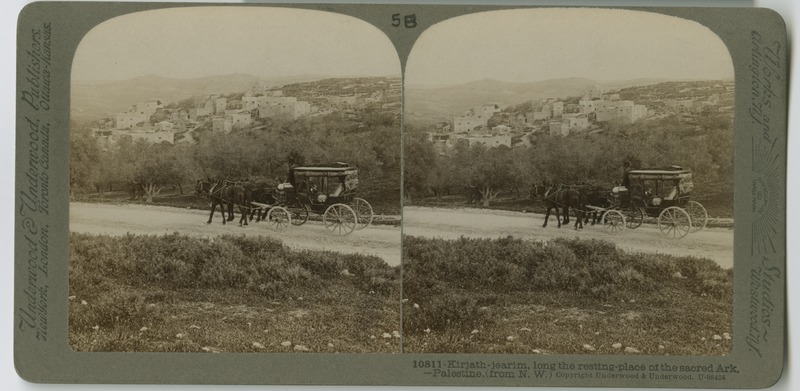 View of Kirjath-jearim (Abu Ghaush), the resting place of the Ark of the Covenant before David retrieved it.