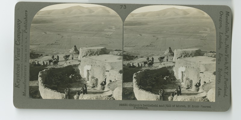 A view of the Hill of Moreh and the Plains of Esdraelon.