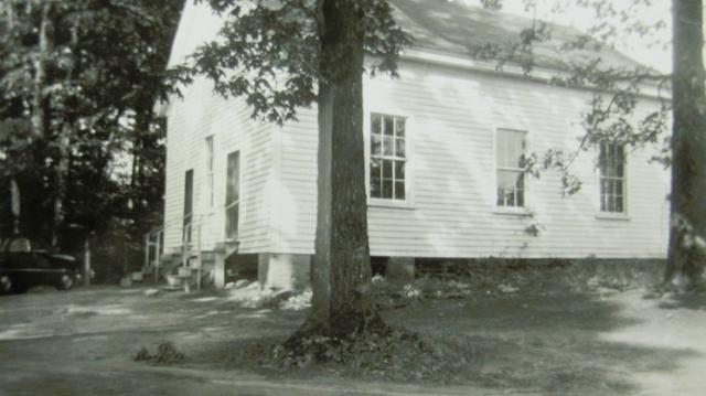 A photograph of the Andrew Methodist Church building.