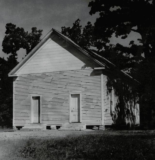 A photograph of the Prospect Church building.