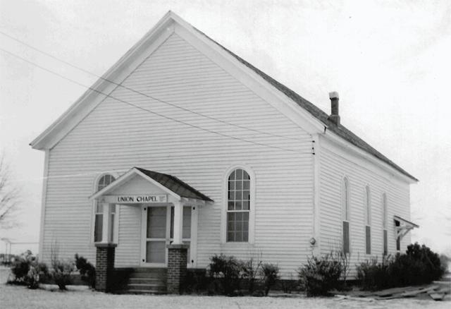 A photograph of the Union Chapel Church building.