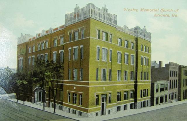 The Wesley Memorial Church building.