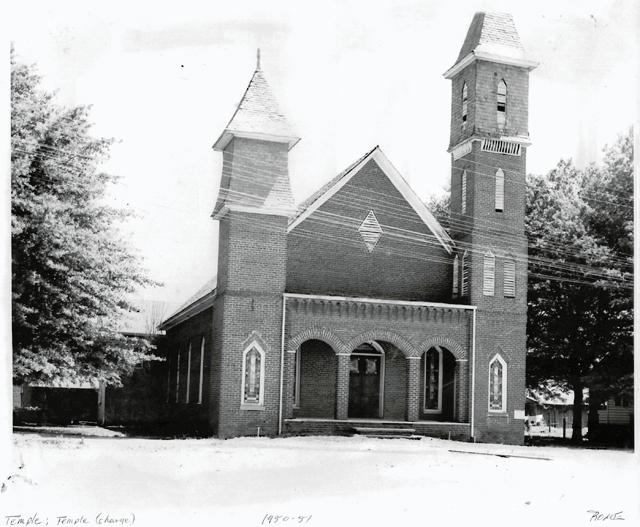 A photograph of the Temple Church building.