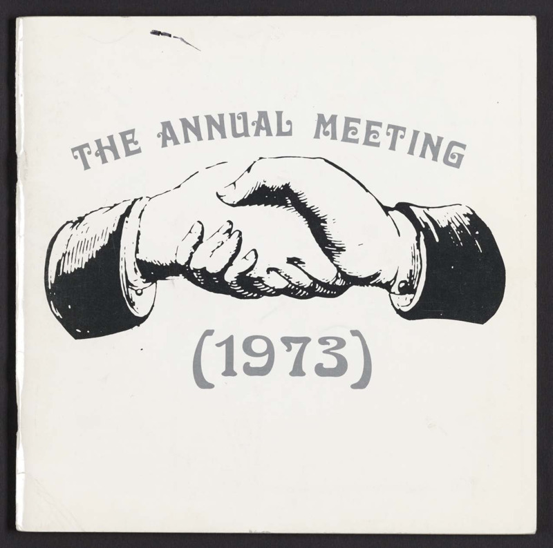 The program of the joint annual meeting of the American Academy of Religion and the Society of Biblical Literature, with the College Theology Society and the American Oriental Society, held at the Palmer House in Chicago, Illinois, from November 8-11, 1973.